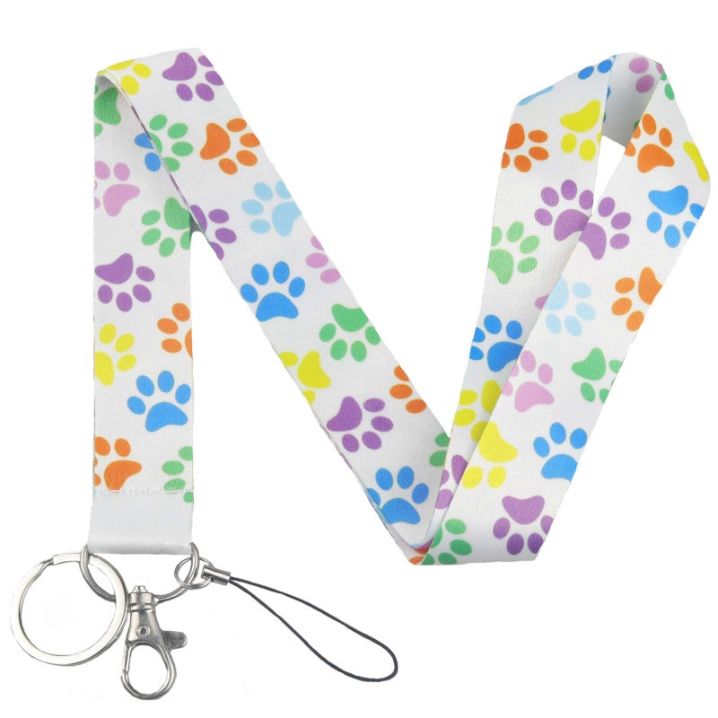 Yiflin Cute Neck Lanyard for Keys  Wallet  Id Card Holder  Cool Keychain Lanyard for Women  Men  Teacher - Image 1